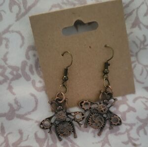 Steampunk Bug Earrings